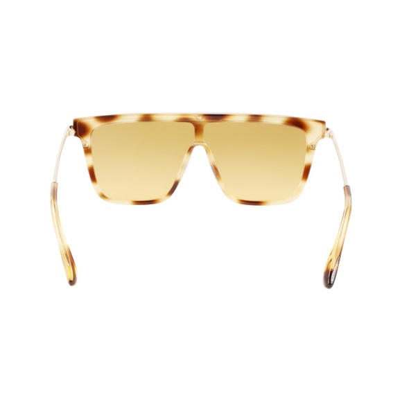 VICTORIA BECKHAM
Tortoiseshell Shield Sunglasses blonde Havana